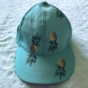 NWOT Pineapple and Pink SnapBack